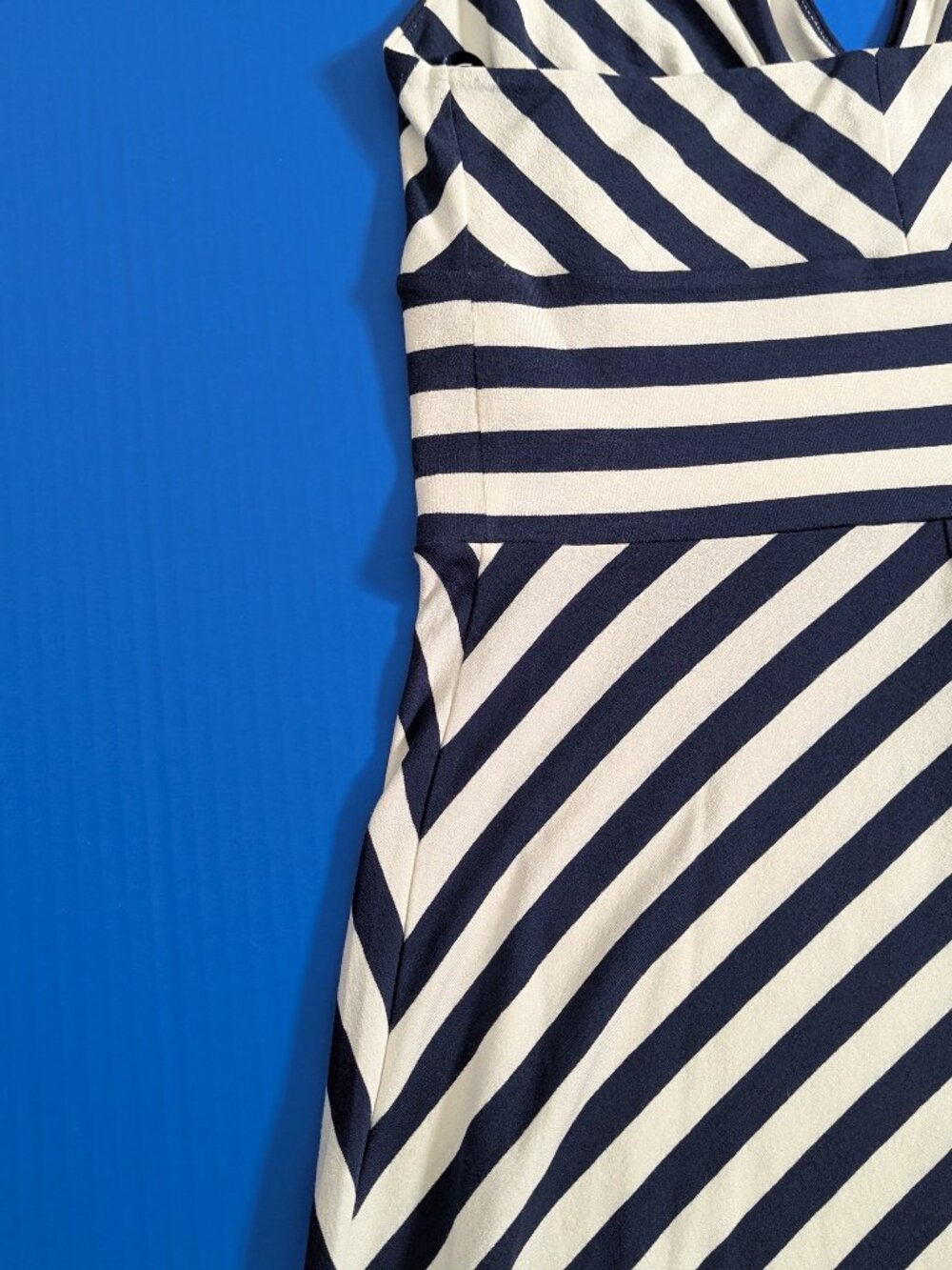 Banana Republic Chevron Halter Maxi Dress Size S - Picture 13 of 14